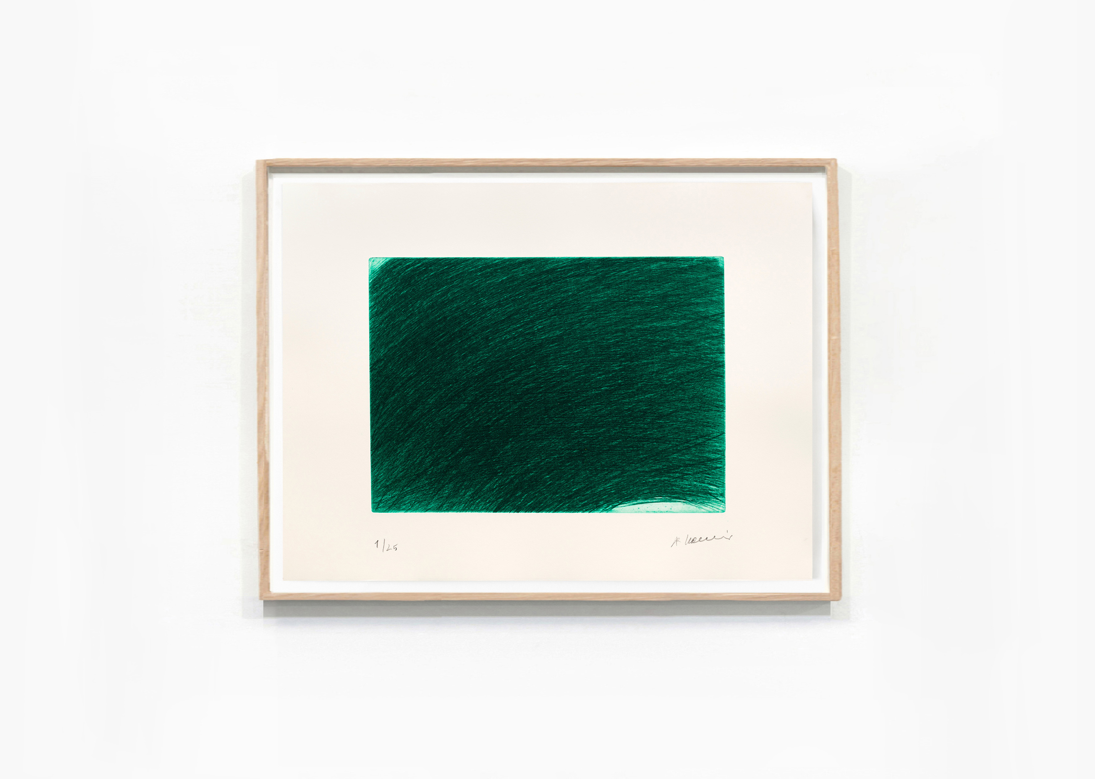 estampe Ciel vert Arnulf Rainer